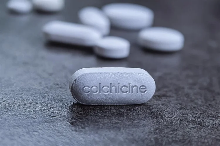 Low dose colchicine for atherosclerosis